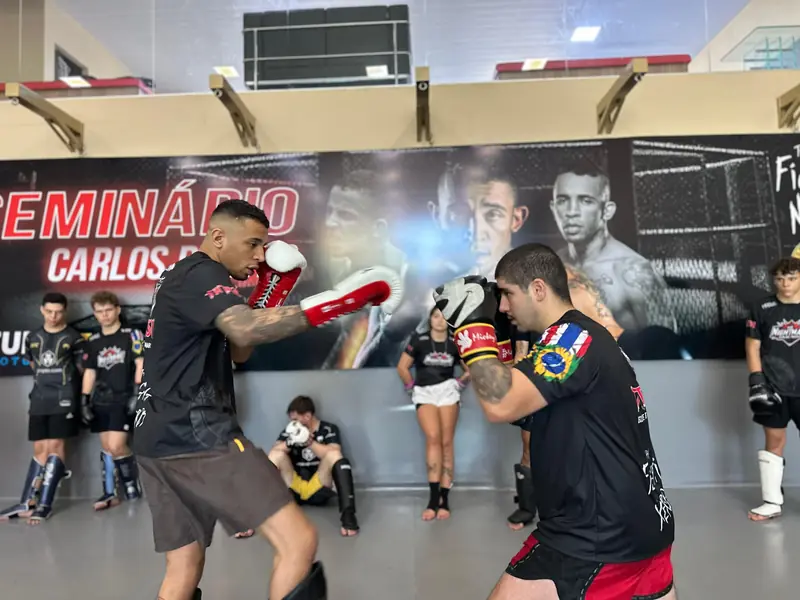 Seminário Carlos “The Nightmare” Prates na N1 Fight House